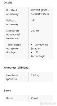 ACER PREDATOR HELIOS NEO 16 - 5