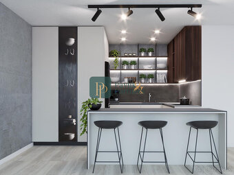 Prenájom 4 izbový luxusný byt, novostavba ORBIS, 2x garážové - 5