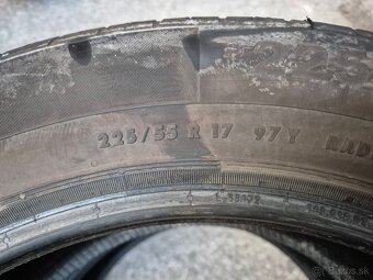 225/55 r17 letné 2 ks CONTINENTAL dezén 7,6 mm DOT2024 - 5