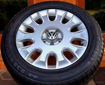 alu R17 5x112 + zimné pneu 235/55, VW Tiguan + Audi Q3 - 5