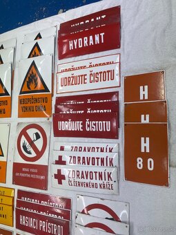 Stara smaltovana tabula cedula - 5