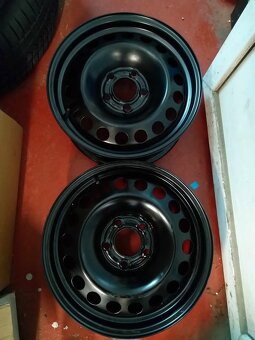 5 x 115 plechové disky OPEL,CHEVROLET. - 5