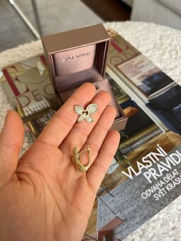 Náušnice so vsadenými kameňmi - 5