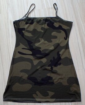 Army maskáčové zelené minišaty/tunika, v. M/L/XL - 5