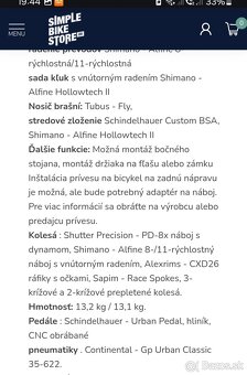 Cestný alebo mestský bicykel - 5