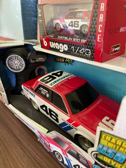 MAISTO DATSUN BRE 510 RC & BURAGO MODEL - 5