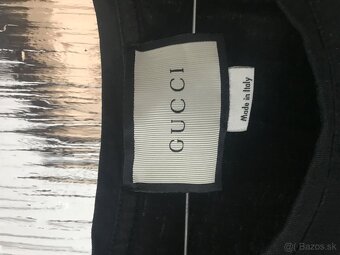 GUCCI black damske tricko S/M - 5