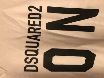 DSQUARED2 white pánska mikina L/XL - 5