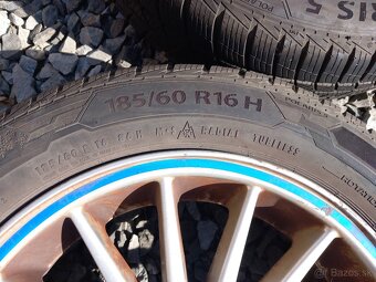 185/60 R16 zimné pneumatiky+disky BMW 1 - 5