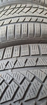 Predám 4ks jazdené zimné 245/45r19-102V Continental - 5
