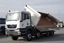 9849 MAN TGS 35.400 - 8x4 – Sklápěč S2 + Bordmatik – EURO 5 - 5