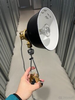 RANARP čierna bodová lampa nástenná/so svorkou - 5