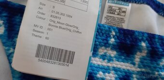 Dámske modro-strakaté plavky XS/S - 5