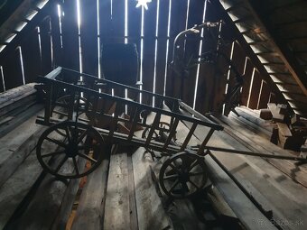 Predam maly dreveny voz rebrináčik. - 5