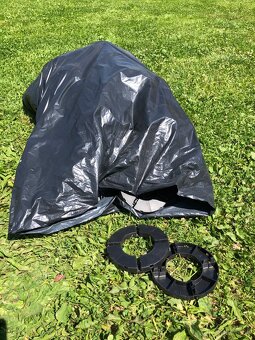 Terč pod dlažbu kruhový čierny 14 mm x 148 mm - 5