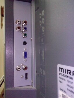 Predám starší LCD TV MIRAI 32" - 5