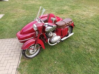 Prodam Jawa 350/354 kyvacka se sidecarem Velorex 560 - 5