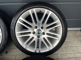 Orig. disky superb Luxon 5x112 225/40 r18 pneu continental - 5