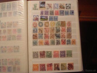 16 stranový album A4 + 850 rôznych známok západná Európa - 5