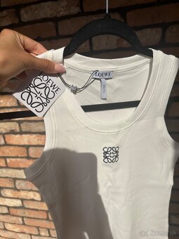 👚 LOEWE biele tielko – veľkosť S 👚 - 5