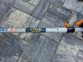 Aku vyžínač Stiga SGT 48 AE + kôš a klin pre STIGA SLM3648AE - 5