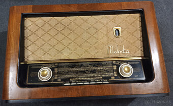 Staré retro rádio Tesla Melódia 527A - 5