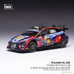 Modely Hyundai i20 N Rally1 1:43 IXO - 5