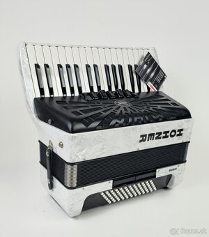 Nový akordeón Hohner Bravo 72bas, 3 hlas + záruka - 5
