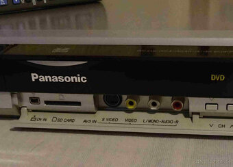 DVD rekordér PANASONIC DMR-EX77- 160 GB HDD-HDMI- - 5