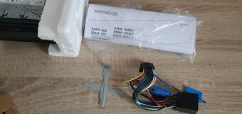 Autoradio Kenwood nepouzite model kmm-105 ay - 5