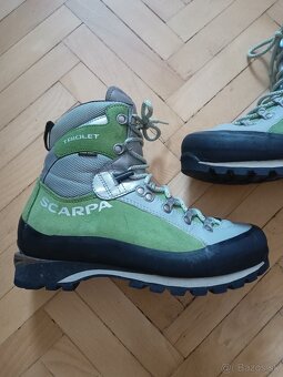 SCARPA goretex turisticke topanky VIBRAM velkost 39,5 a 38 - 5
