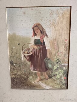 Obraz dievča s krčahom - 5