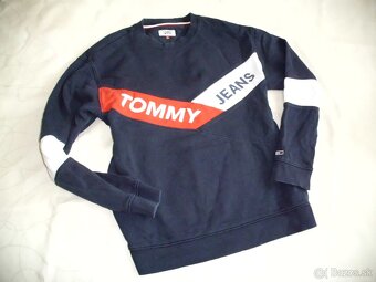 Tommy Hilfiger pánska hrubšia mikina L - 5