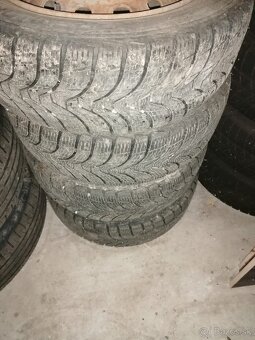 Predám zimné pneumatiky  s diskami - 5