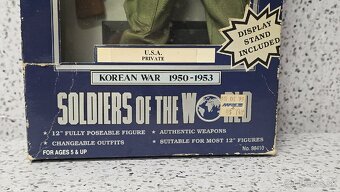 Akčnú figúrka "Soldiers of the World" z Korean War 1950-19 - 5