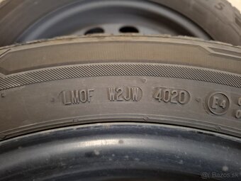 Jazdené zimné pneu 205/55 R16 91H Barum P5+plech. disky - 5