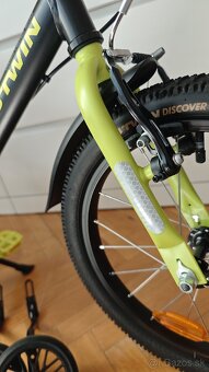 16" bicykel B-TWIN dark hero 500 - 5