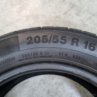 Letné pneumatiky 205/55 R16 CONTINENTAL - 5
