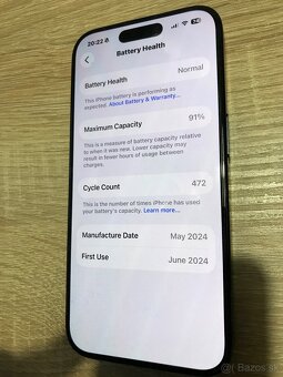 Apple iphone 15 Pro 256gb - 5