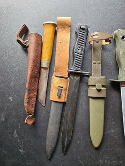 Bodáky, nože Španielsko Nemecko Juhoslávia Finsko - 5