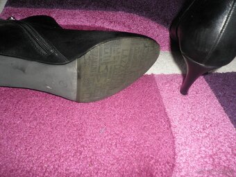 kožené čižmičky + s kožušinkou gratis - 5