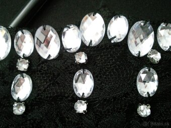 top/tričko - S, z predu je vyložený kamienkami - 5