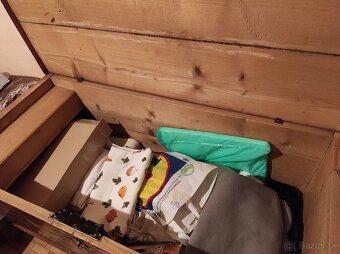 Maľovaná drevená truhlica - 5