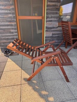 Záhradný jedálenský set IKEA - 5