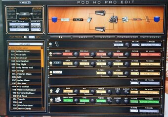 Line 6 HD PRO + kombo Marshall MG50FX - 5