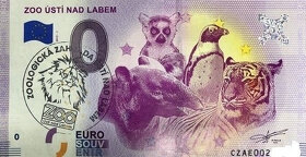 souvenir, 0 eurove bankovky, staršie ročníky, bankovka - 5