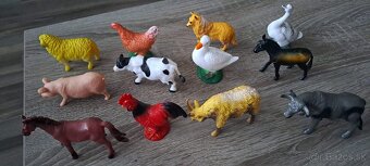 Figúrky zvieratiek (farma), dinosaury, plyšáci - 5