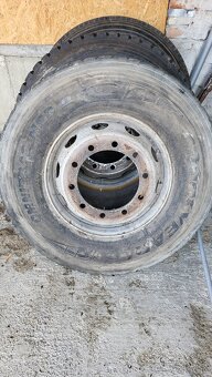 Predám kolesá na nákladné vozidlo mercedes man iveco scania - 5