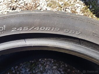 245/40 r19 zimné pneumatiky 2ks Hankook DOT2020 - 5