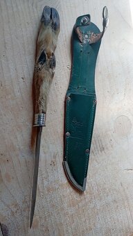 Starý poľovnícky nôž... - 5